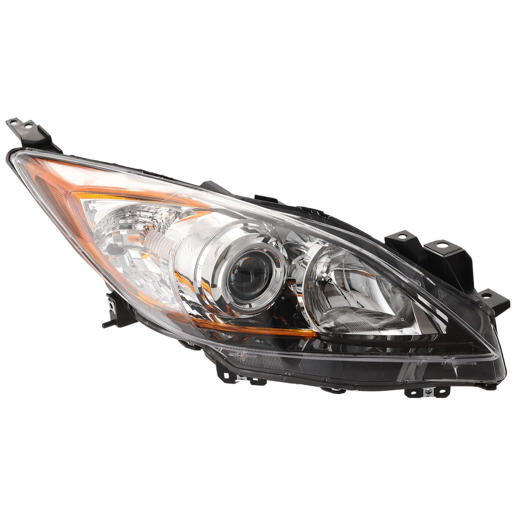 2010-2013 Mazda 3 & 3 Sport Headlight - Halogen, Right (BBM4510K0K)