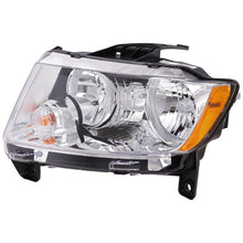 Load image into Gallery viewer, 2011-2013 Jeep Grand Cherokee Headlight - Halogen, Driver Side, w/ Bulbs (55079379AF)