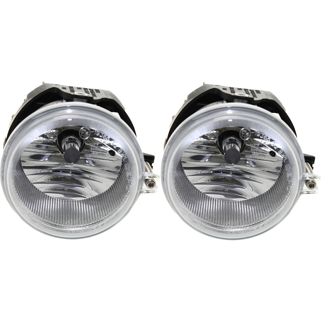 2005-2010 Chrysler & Dodge & Jeep Fog Lights - Left & Right, w/ Bulbs