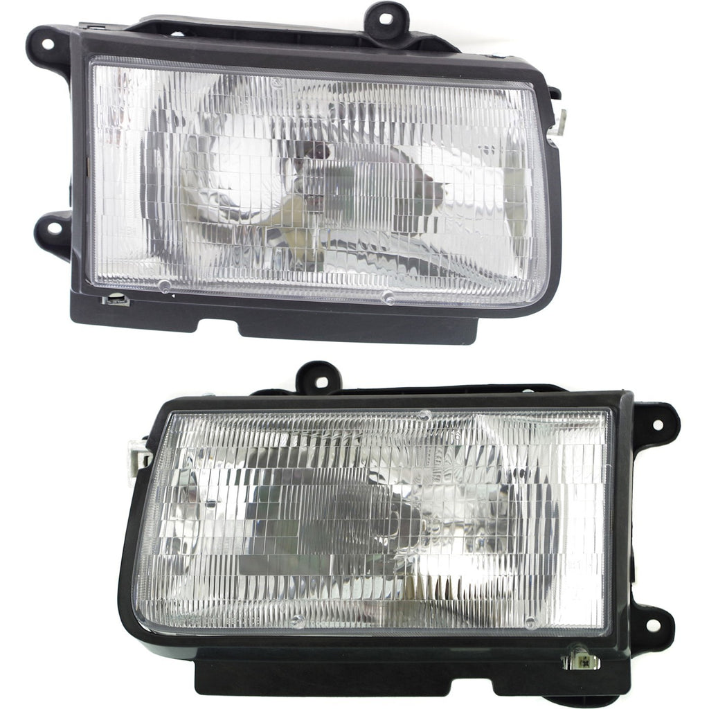 1998-1999 Honda Passport, Isuzu Amigo & Isuzu Rodeo Headlights - Halogen, Driver & Passenger Side, w/ Bulbs (8972059010)