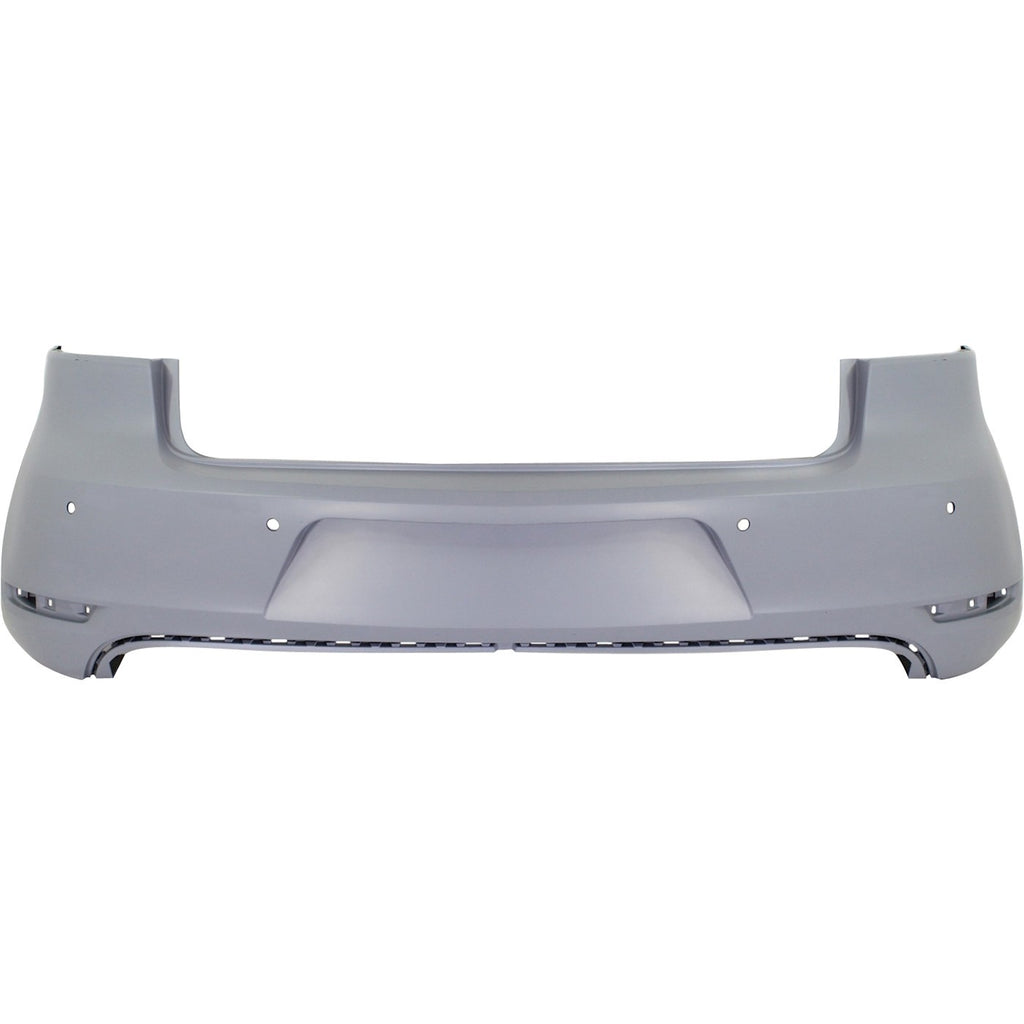 2010-2014 Volkswagen GTI & Golf Bumper Cover - Rear, Primed (5K6807417HGRU)