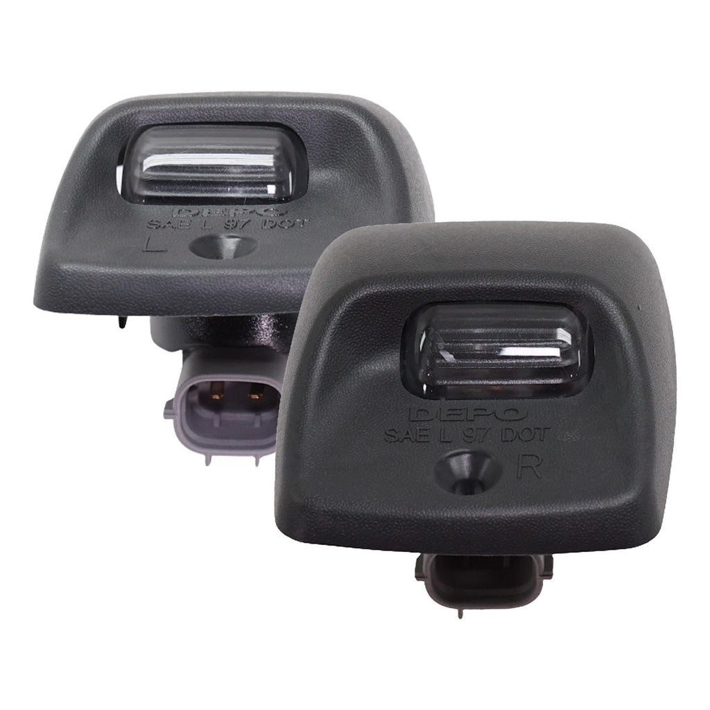 2000-2007 Toyota Tacoma & Tundra License Plate Lights - Rear, Driver & Passenger Side (816900C010)