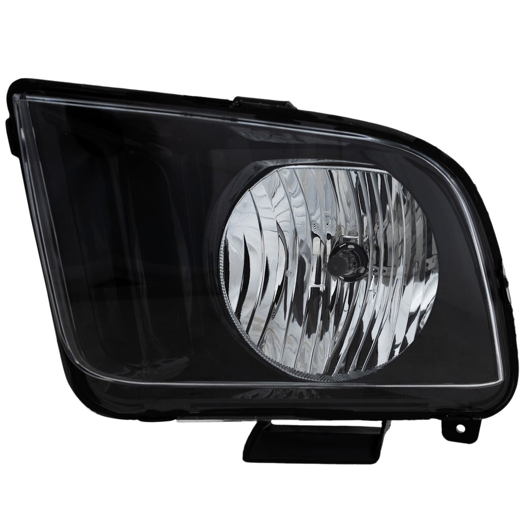 2007-2009 Ford Mustang Headlight - Halogen, Driver Side, w/ Bulbs (7R3Z13008D)