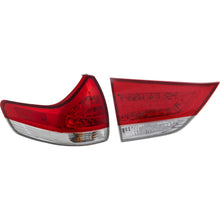 Load image into Gallery viewer, 2012-2014 Toyota Sienna Tail Light Set - Inner Outer, Left Side, Halogen, Clear/Red Lens