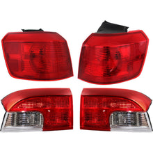 Load image into Gallery viewer, 2010-2017 GMC Terrain Tail Light Set Left Right Inner Outer Red Lens Halogen