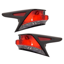 2018-2021 Lexus NX300 & NX300h Tail Lights - LED, Left & Right, Outer (8155078040)