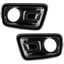 2018-2019 Nissan TITAN & TITAN XD Fog Light Trims - Front, Driver & Passenger Side (62256EZ02D)