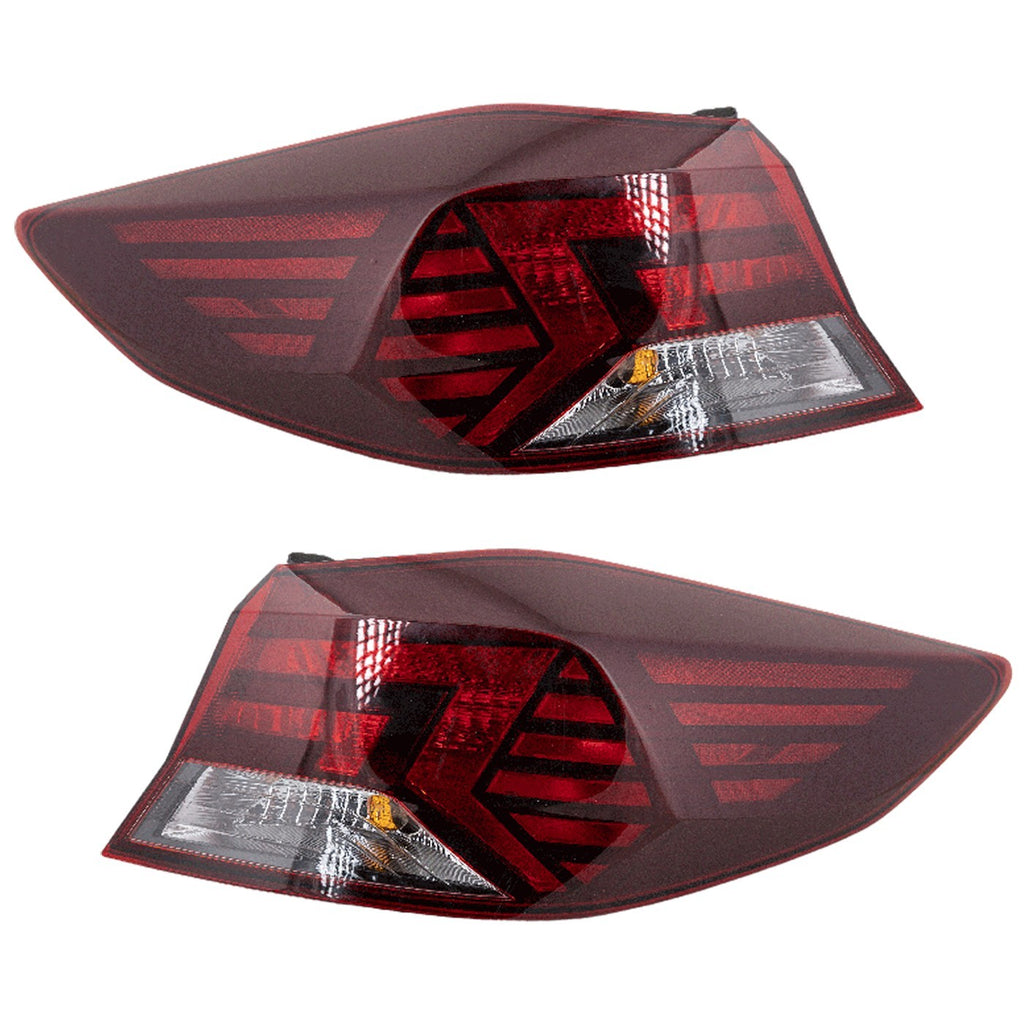 2019-2020 Hyundai Elantra Tail Lights - Halogen, Left & Right, Outer (92402F3500)