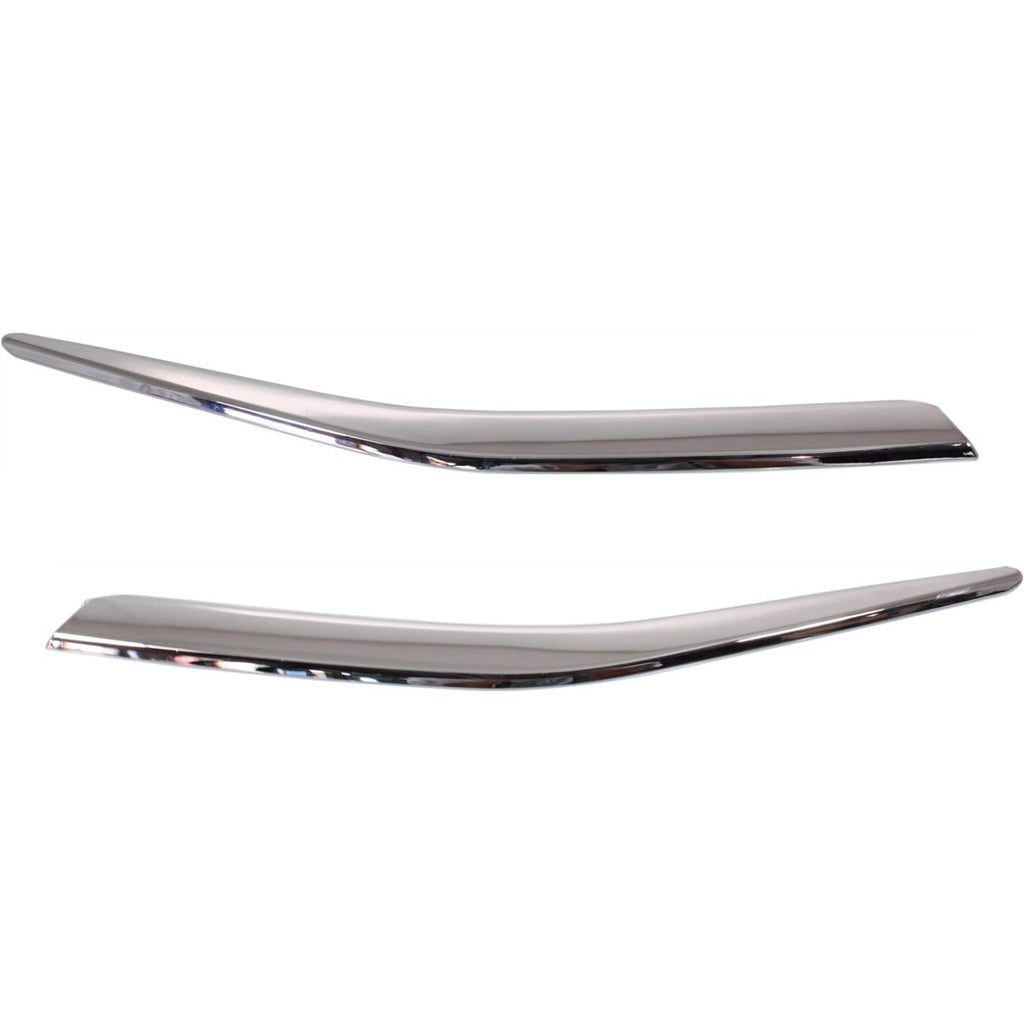 2011-2012 Honda Accord Grille Trim - Left & Right, 2-Piece