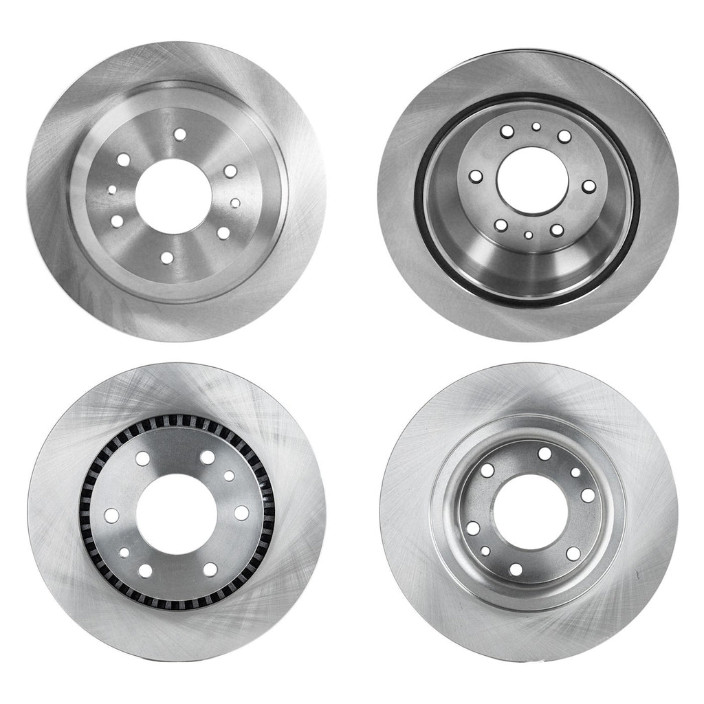 2006-2009 Buick, Chevrolet, GMC & Isuzu Brake Rotors - Front & Rear (21998532)