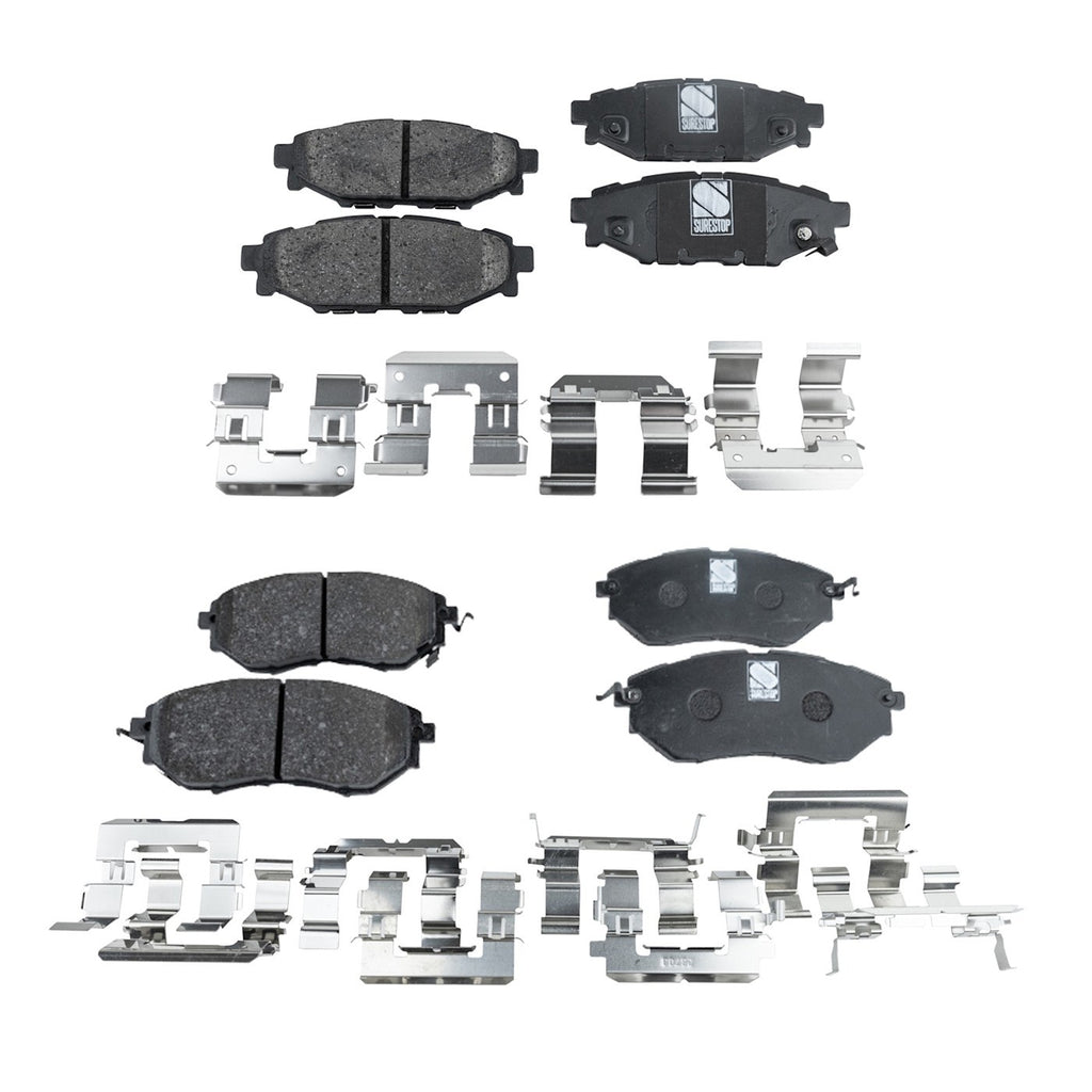 2015 Subaru WRX Brake Pads - Front & Rear (26296AG000)