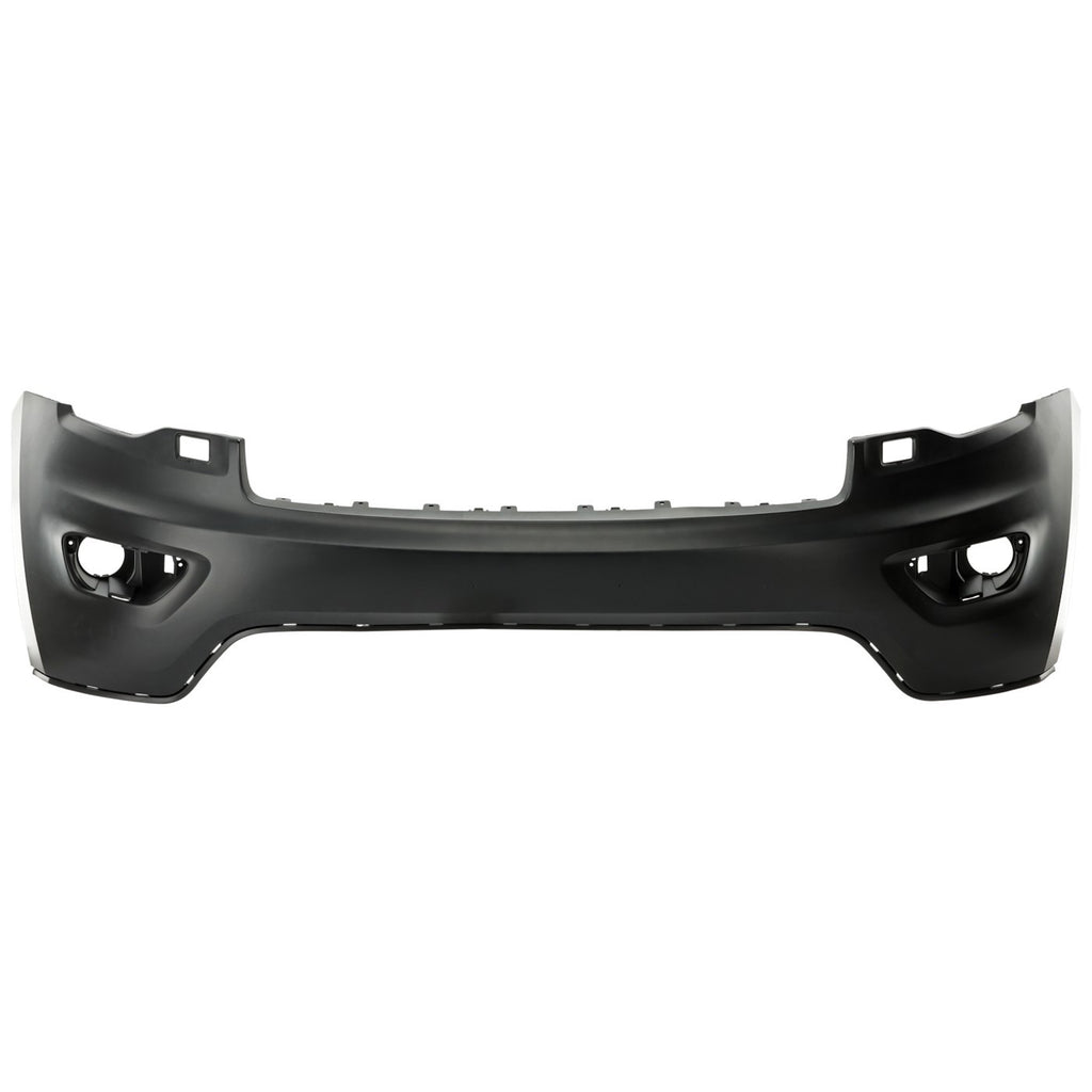 2017-2022 Jeep Grand Cherokee & Grand Cherokee WK Bumper Cover - Front, Upper, Primed (68333496AA)