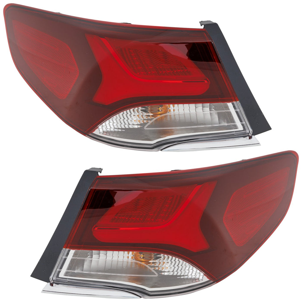 2018-2019 Hyundai Sonata Tail Lights - LED, Driver & Passenger Side, Outer (92402C2600)
