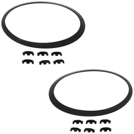 2014-2023 Mini Cooper Headlight Bezels - Driver & Passenger Side (51137449210)