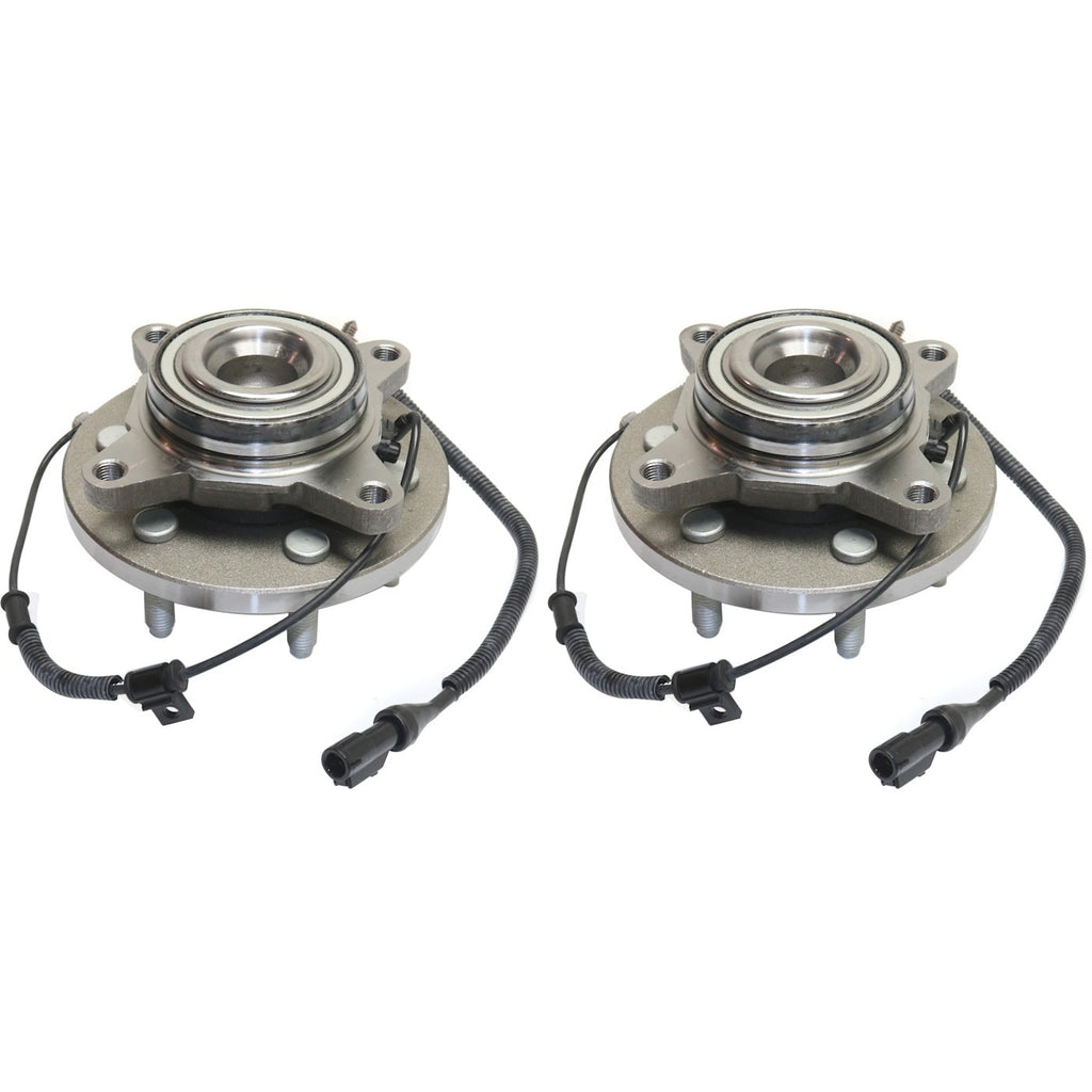 2009-2010 Ford F-150 Wheel Hubs - Front, Left & Right, 6-Lug (9L3Z1104B)