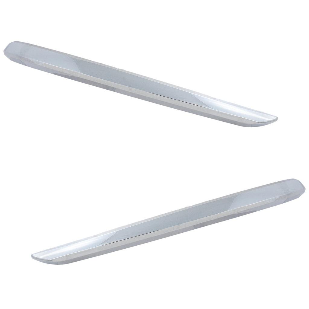 2019-2022 Mazda CX-3 Bumper Trims - Front, Driver & Passenger Side, Chrome (DL9A50B40A)