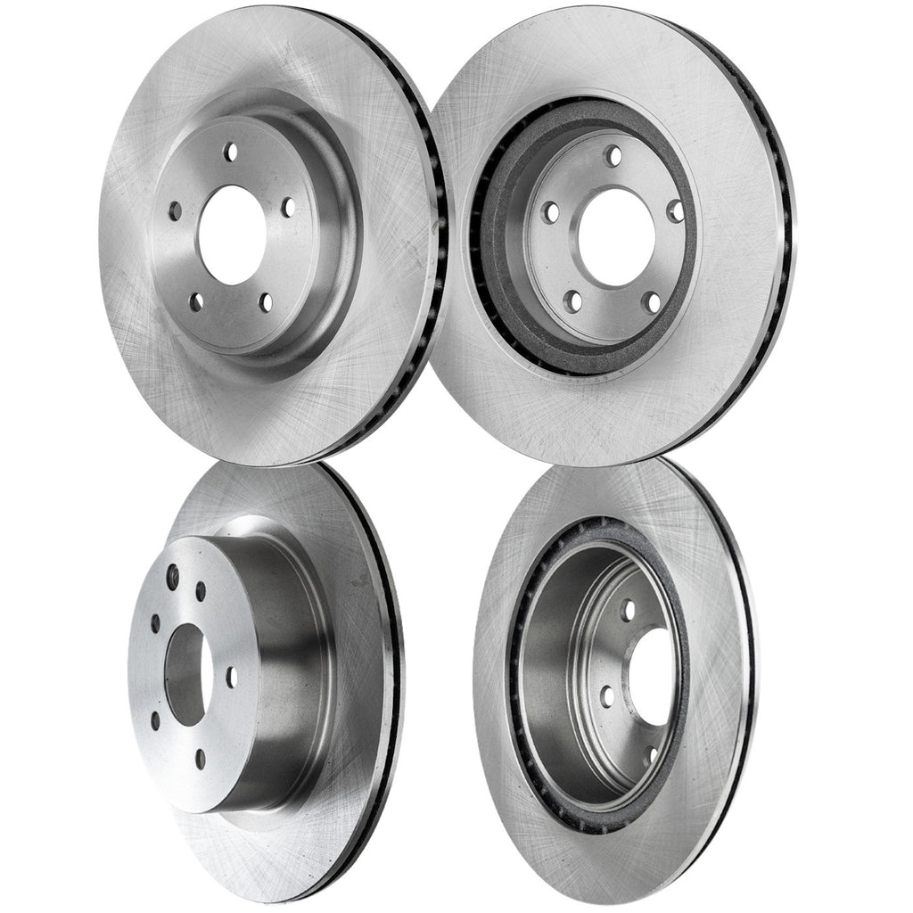 2016-2023 Infiniti QX50, Nissan 370Z & Nissan Z Brake Rotors - Front & Rear (43206EG000)