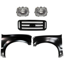 Load image into Gallery viewer, 2005-2007 Ford F-250 Super Duty &amp; F-350 Super Duty Fenders - Halogen, Front, Left &amp; Right (25949657)