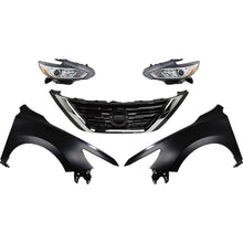 Load image into Gallery viewer, 2016-2018 Nissan Altima Headlights - Halogen, Left &amp; Right, w/ Bulbs (260609HS9A)