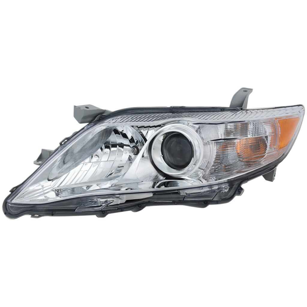 2010-2011 Toyota Camry Headlight - Halogen, Left, w/ Bulbs (8115006500)