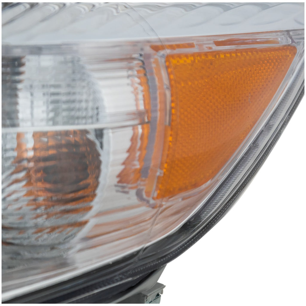 2010-2011 Toyota Camry Headlight - Halogen, Left, w/ Bulbs (8115006500)