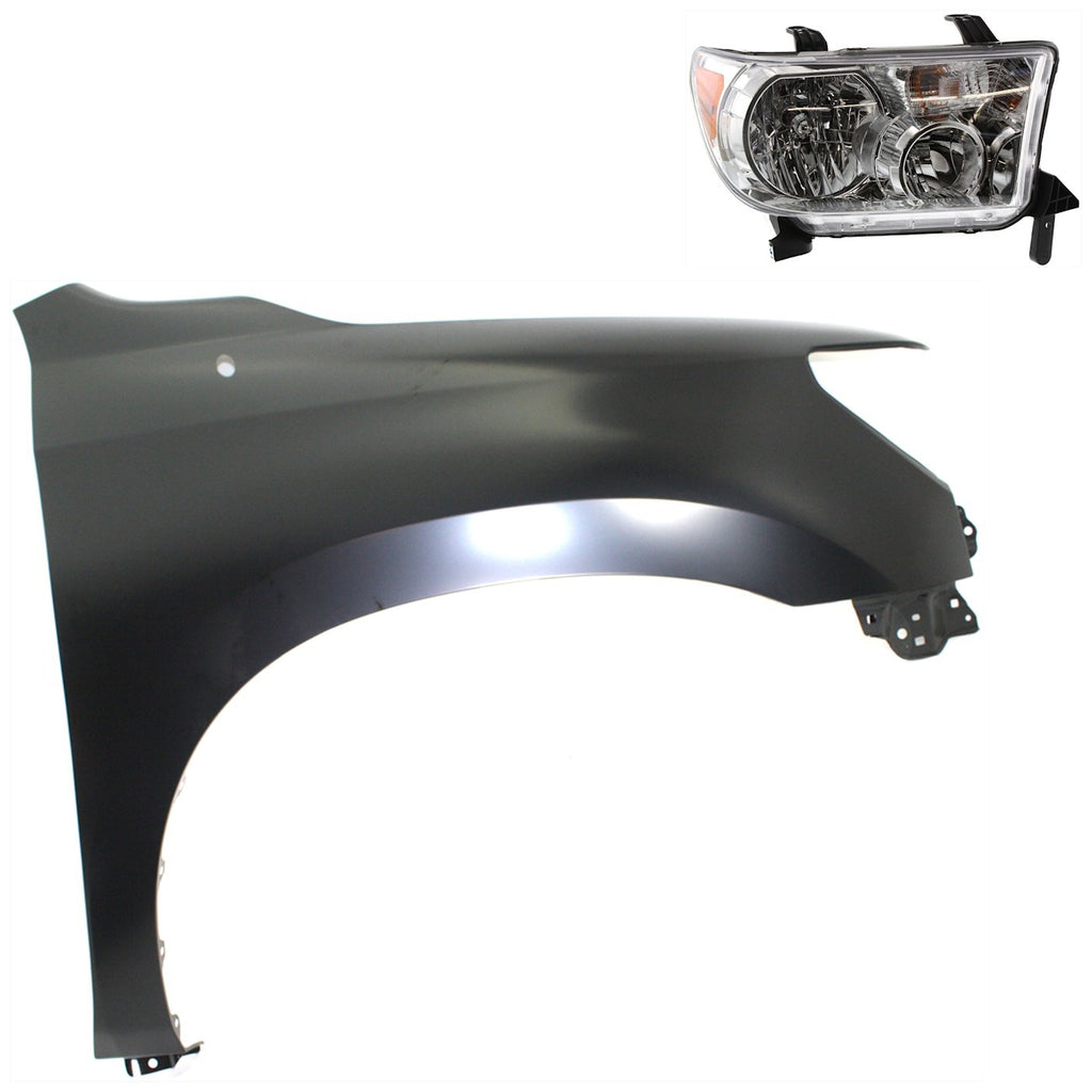 2007-2013 Toyota Tundra Fender - Right (538010C190)
