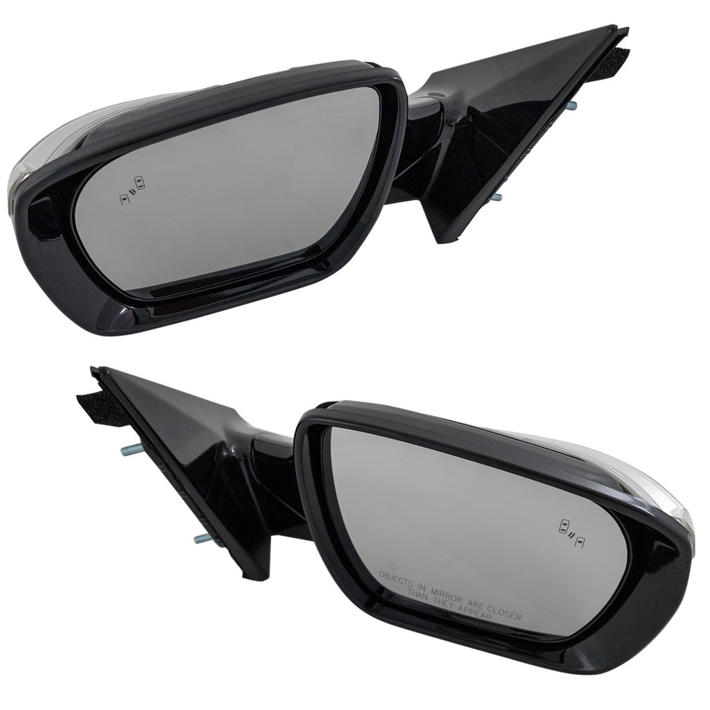 Kool Vue 2013-2018 Hyundai Santa Fe Sport Mirrors - Driver & Passenger Side, Heated (876104Z011)