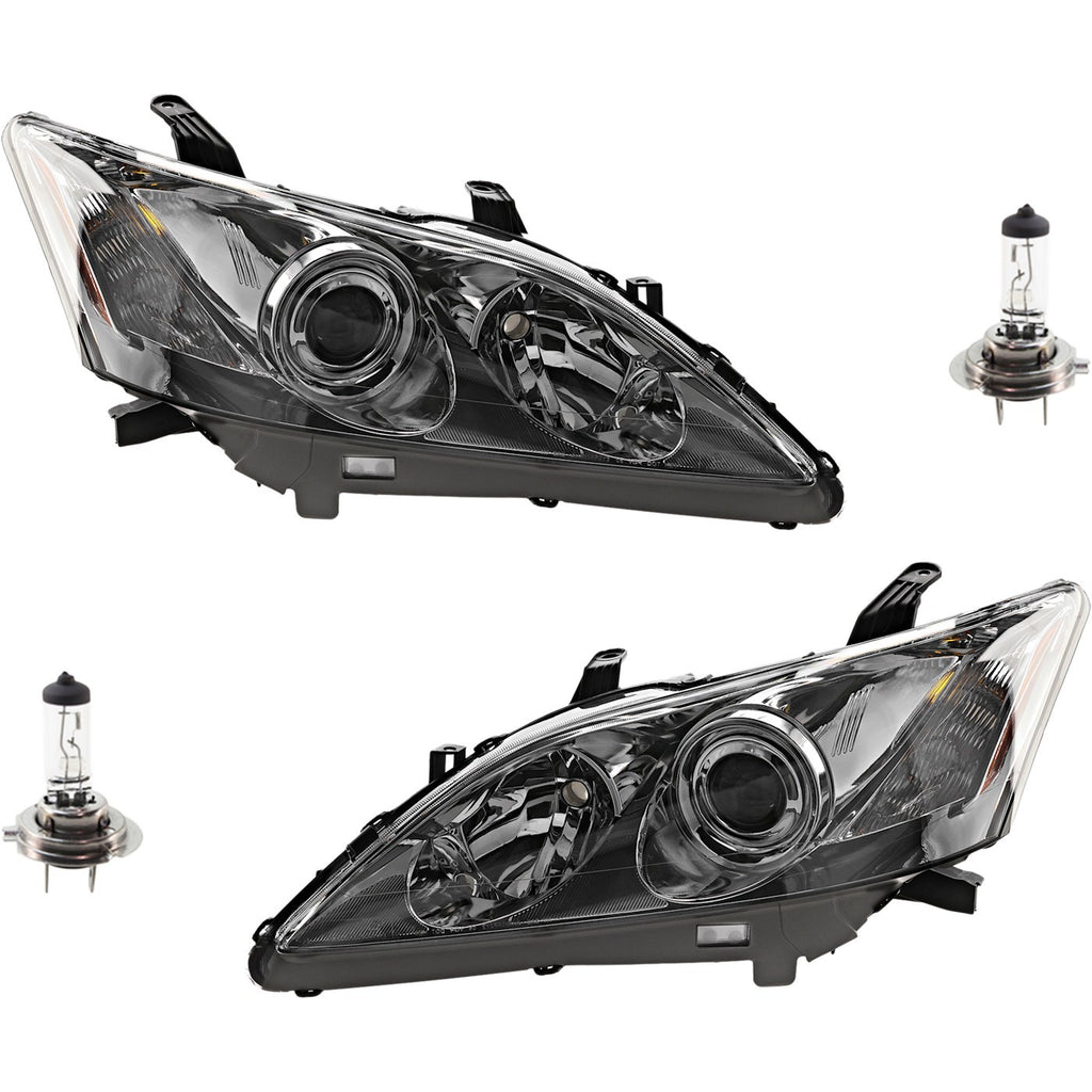 2007-2009 Lexus ES350 Headlights - Halogen, Left & Right, Assembly (8113033670)
