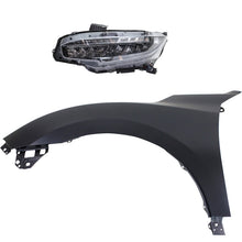 Load image into Gallery viewer, 2016-2018 Honda Civic Fender - LED, Driver Side, CAPA Certified (33150TBAA11)