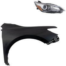 Load image into Gallery viewer, 2015-2017 Toyota Camry Headlight - Halogen, Passenger Side, Assembly (8111006C70)