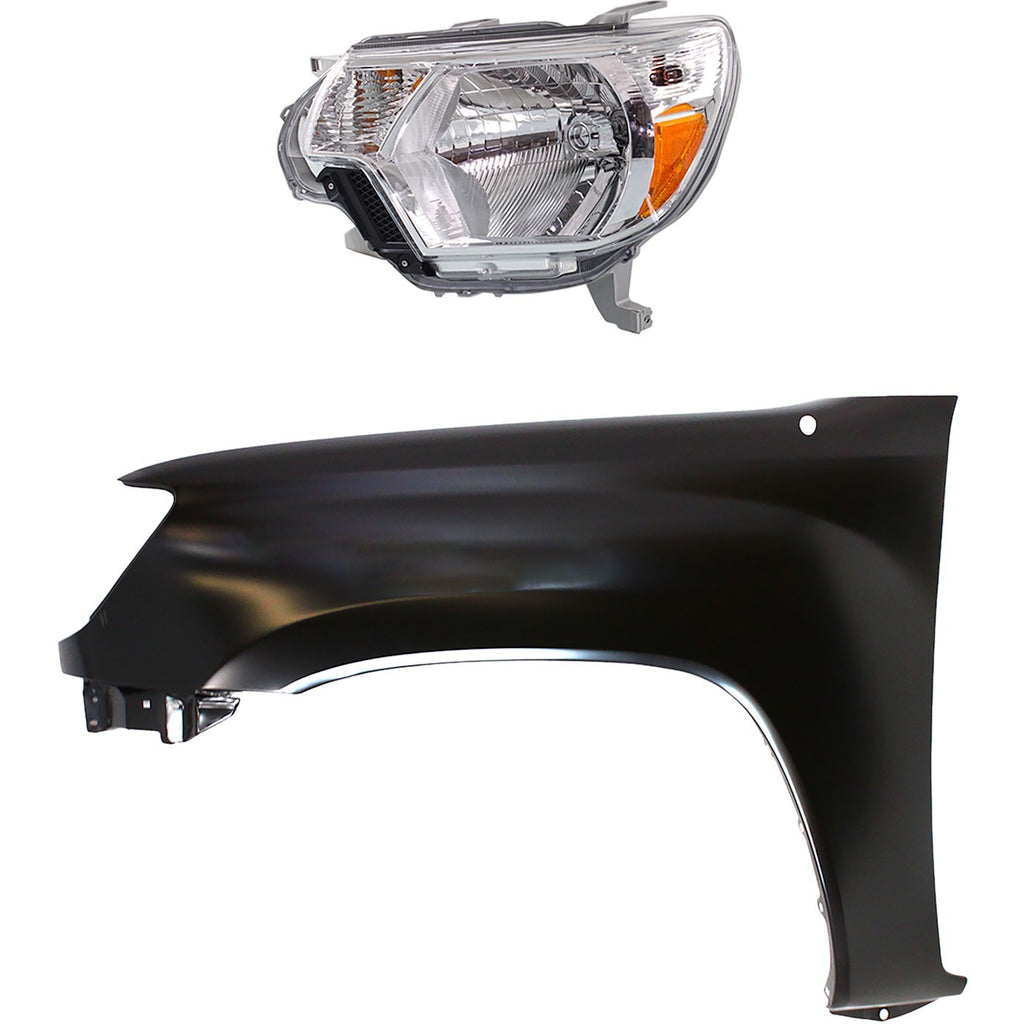 2012-2015 Toyota Tacoma Headlight - Left (5381204090)