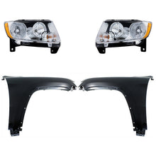 Load image into Gallery viewer, 2011-2013 Jeep Grand Cherokee Fenders - Left &amp; Right, CAPA Certified, Assembly (55079378AF)