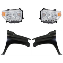 Load image into Gallery viewer, 2014-2017 Toyota Tundra Headlights - Halogen, Left &amp; Right, Assembly (811100C091)