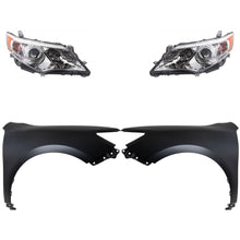 Load image into Gallery viewer, 2012-2014 Toyota Camry Headlights - Halogen, Left &amp; Right, Assembly (8111006470)