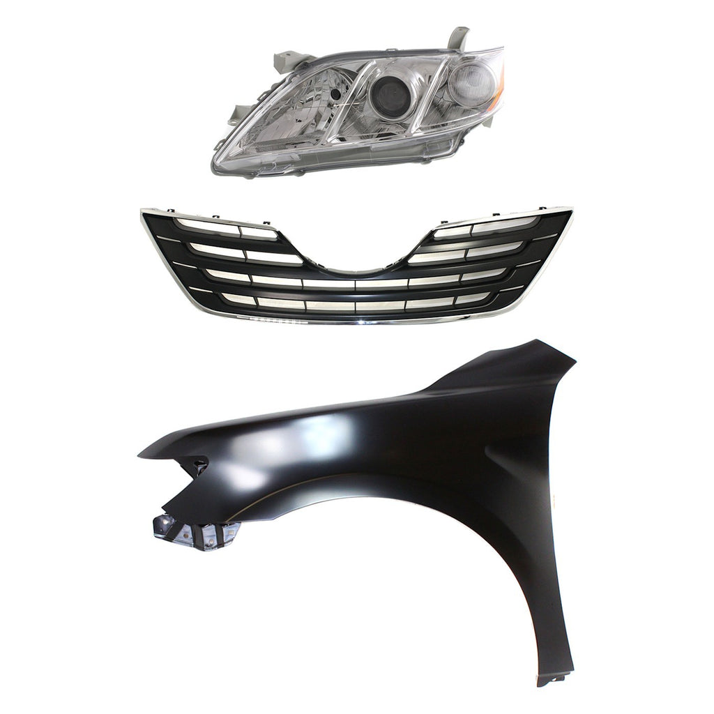 2007-2009 Toyota Camry Headlight - Left (8117033652)