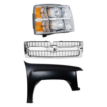 Load image into Gallery viewer, 2007-2010 Chevrolet Silverado 2500 HD &amp; Silverado 3500 HD Grille (25825521)
