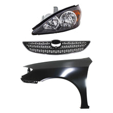 Load image into Gallery viewer, 2002-2004 Toyota Camry Headlight - Halogen, Driver Side, Assembly (81150AA070)