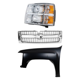 2007-2010 Chevrolet Silverado 2500 HD & Silverado 3500 HD Fender - Left (25825521)