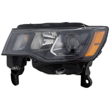 Load image into Gallery viewer, 2017-2022 Jeep Grand Cherokee &amp; Grand Cherokee WK Headlights - Halogen, Left &amp; Right, Black (68266646AE)