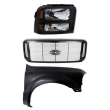 Load image into Gallery viewer, 2005-2007 Ford F-250 Super Duty &amp; F-350 Super Duty Grille - Assembly (6C3Z8200DH)