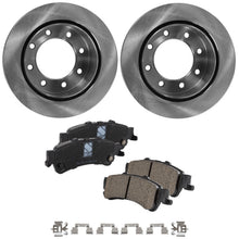 Load image into Gallery viewer, 2004 Chevrolet Silverado 1500 &amp; GMC Sierra 1500 Brake Rotors - Rear, Left &amp; Right (15712803)