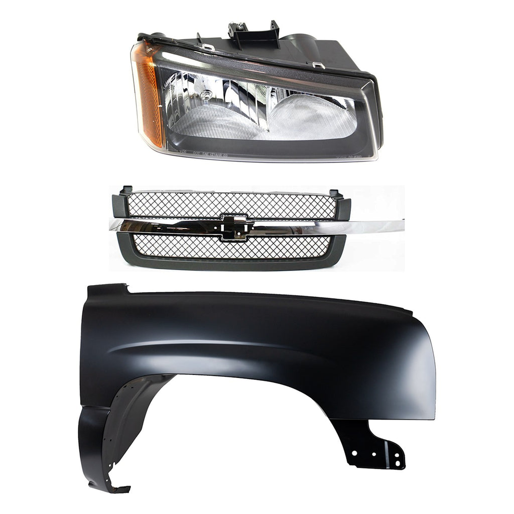 2005-2007 Chevrolet Fender - Front, Right, Primed (10396912)
