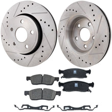 Load image into Gallery viewer, 2011-2016 Dodge Durango &amp; Jeep Grand Cherokee Brake Rotors - Front, Left &amp; Right (43177)