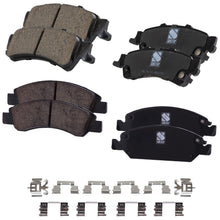 Load image into Gallery viewer, 2005-2006 Chevrolet Silverado 1500 &amp; GMC Sierra 1500 Brake Pads - Front &amp; Rear (18026447)