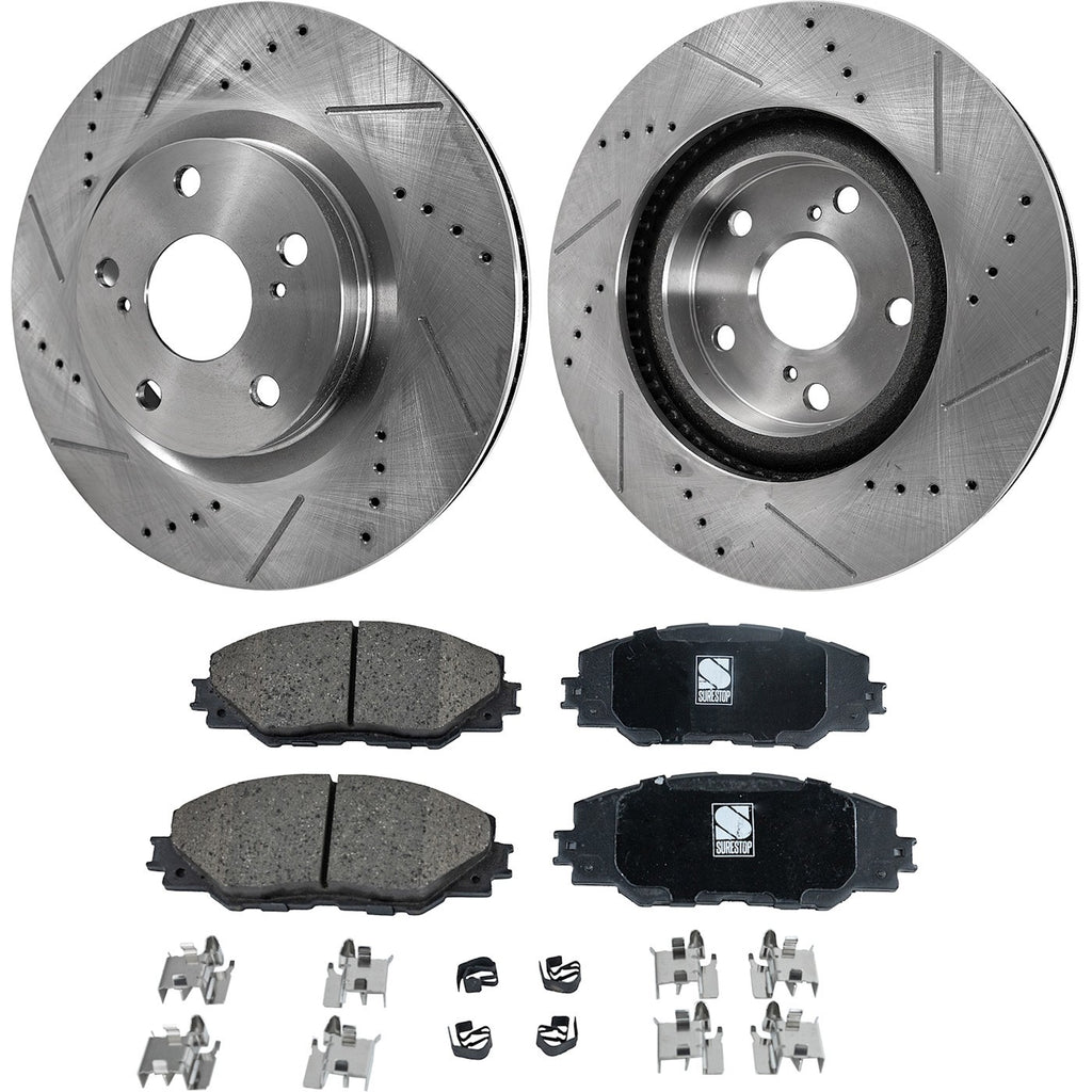 2009-2018 Pontiac, Scion & Toyota Brake Rotor - Front (31434)