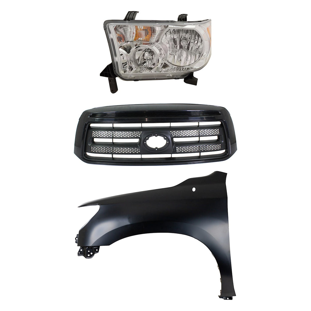 2010-2013 Toyota Tundra Headlight - Left (531000C220)