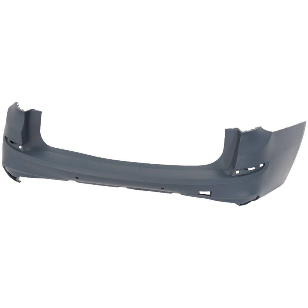 2010-2013 BMW 5 Series Bumper Cover - Rear, Primed (51128055055)