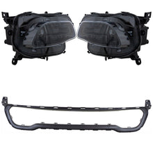 Load image into Gallery viewer, 2014-2018 Jeep Cherokee Bumper Trims - Halogen, Left &amp; Right, CAPA Certified (68102846AE)