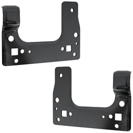 2019-2020 Ford F-150 Bumper Brackets - Rear, Left & Right, Black (KL3Z17787A)