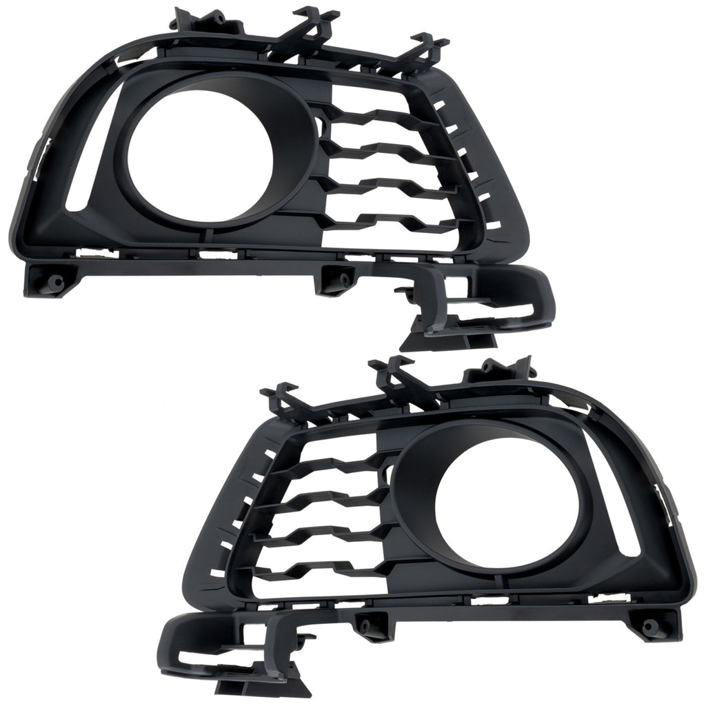 2014-2019 BMW 3 Series Bumper Face Bars - Front, Driver & Passenger Side (51118057324)